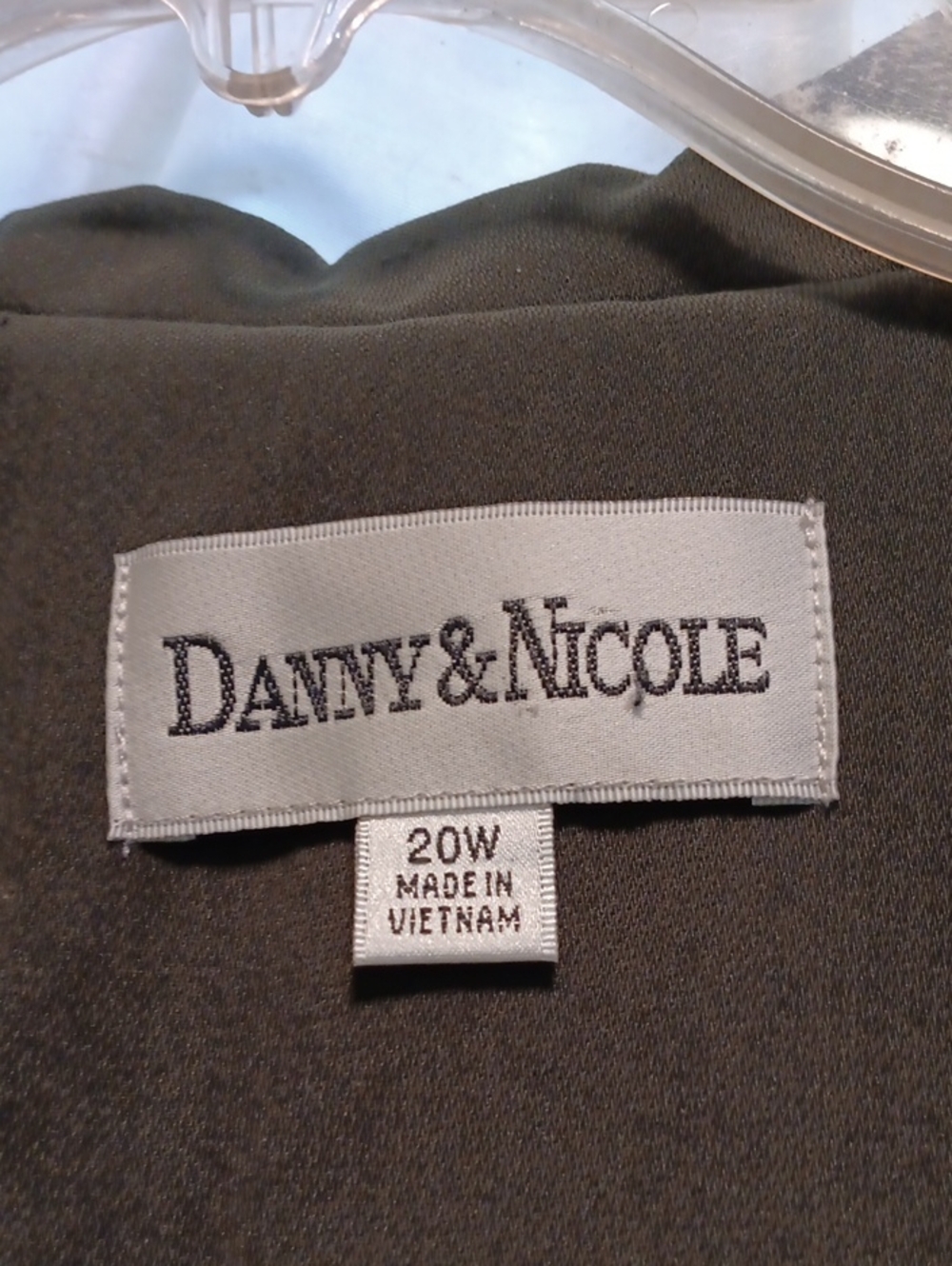 Danny & Nicole Olive Green Women's Blazer Jacket - Picture 2 of 2